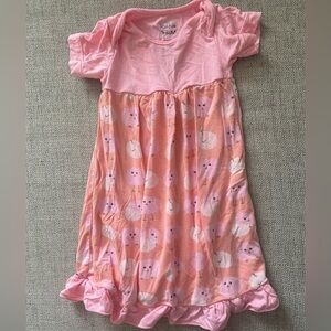 KICKEE PANTS Chicks Swing Dress Size‎ 0-3 months